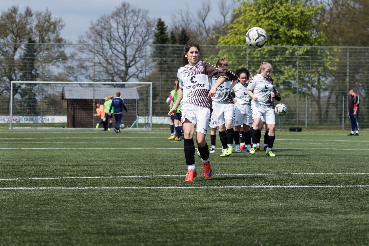 Bild 110 - B-Juniorinnen Ellerau - St. Pauli : Ergebnis: 1:1